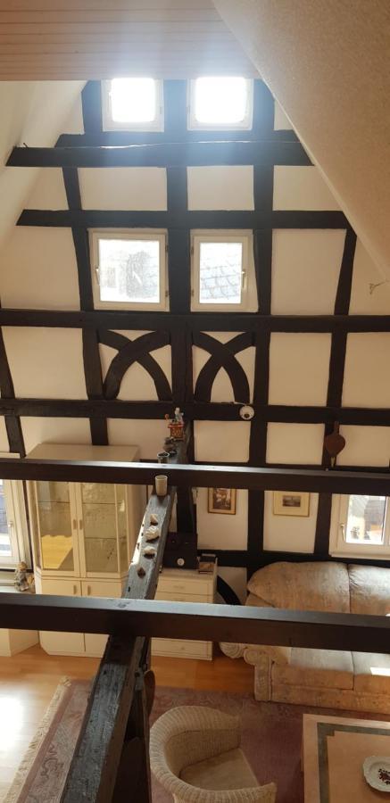 Neu - Penthouse im historischen Fachwerkhaus mit grosser Dachterrasse an zentralster Lage Boppard Exterior foto