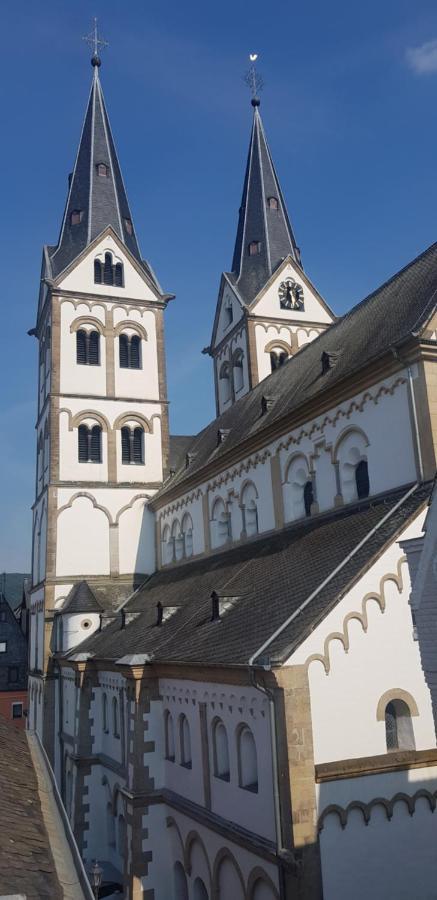 Neu - Penthouse im historischen Fachwerkhaus mit grosser Dachterrasse an zentralster Lage Boppard Exterior foto