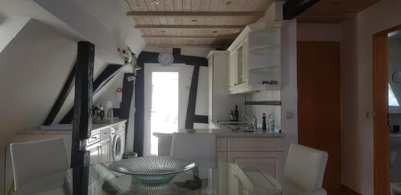 Neu - Penthouse im historischen Fachwerkhaus mit grosser Dachterrasse an zentralster Lage Boppard Exterior foto